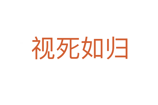 视 如归